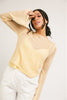 colette cami sweater // butter yellow *zoco exclusive*