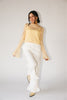 colette cami sweater // butter yellow *zoco exclusive*