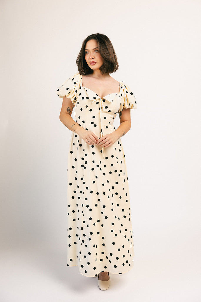 honestly love polka dot dress