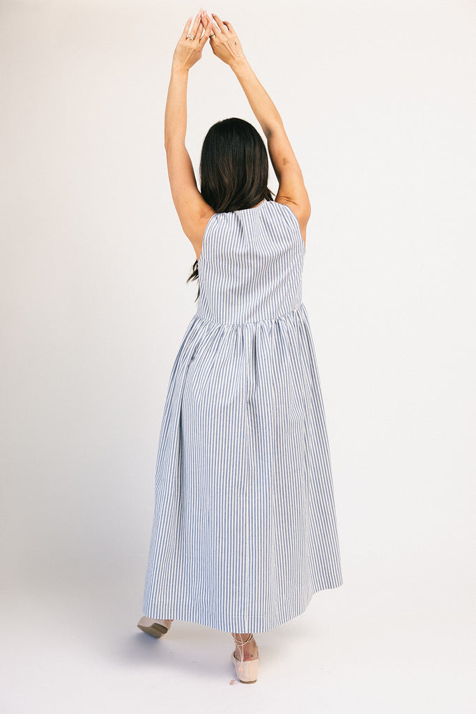 ocean eyes striped dress