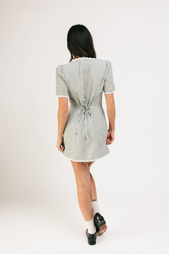 reese mini dress // green