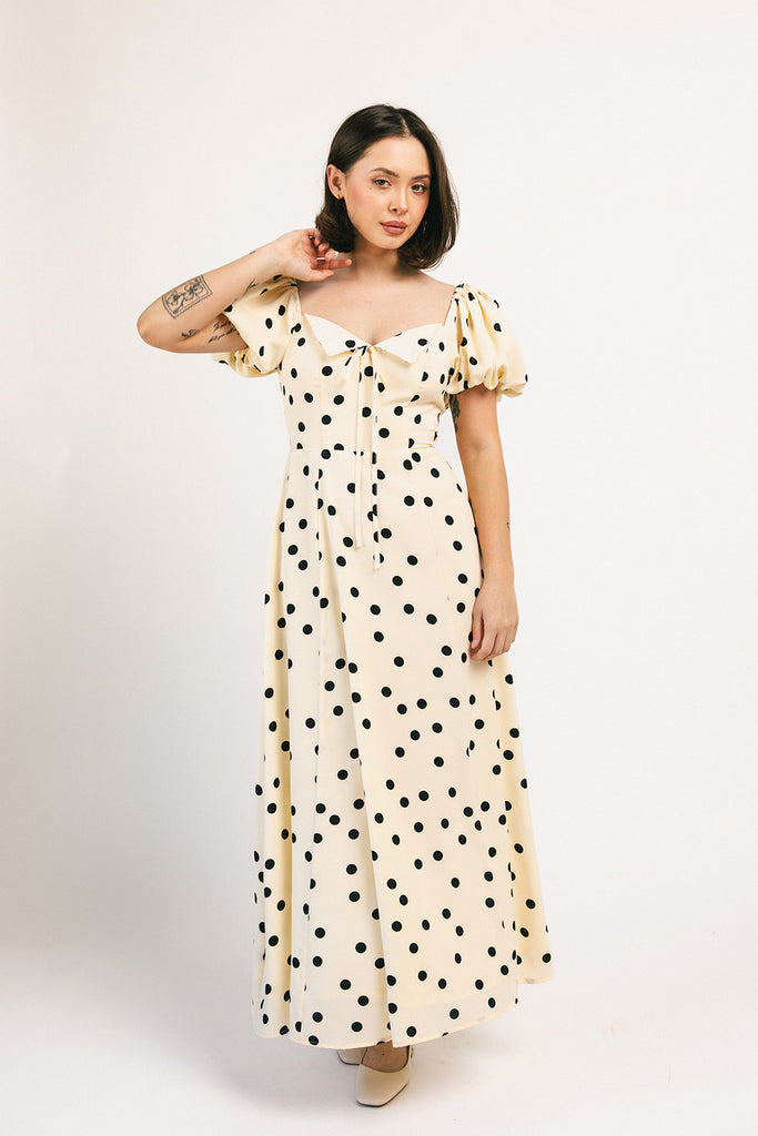 honestly love polka dot dress