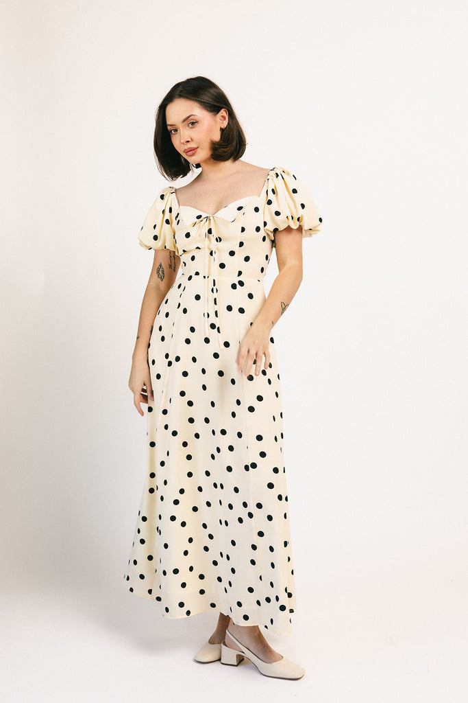 honestly love polka dot dress