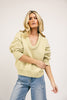 billie sweater // creamy lime *zoco exclusive*