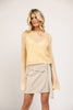 colette cami sweater // butter yellow *zoco exclusive*