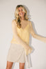 colette cami sweater // butter yellow *zoco exclusive*