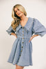 on a whim denim dress