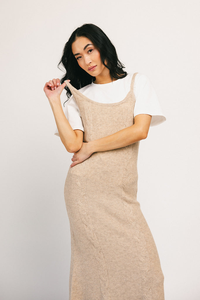 to the moon sweater dress