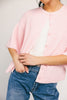 sabrina knit cardigan // pink *zoco exclusive*