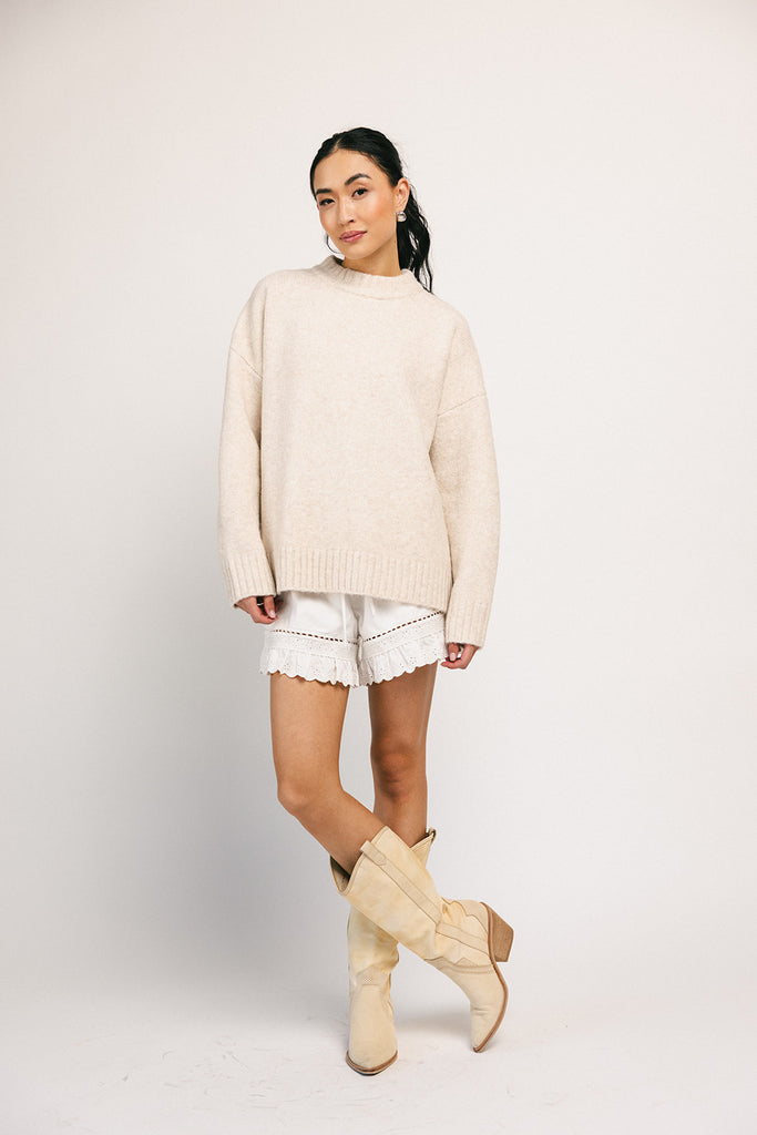 adele sweater // oat *zoco exclusive*