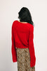 colette cami sweater // red *zoco exclusive* ships 02/06