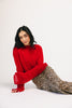 colette cami sweater // red *zoco exclusive* ships 02/06