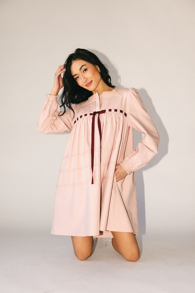 lucy mini dress // pink *zoco exclusive*