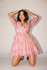 on a whim dress // pink