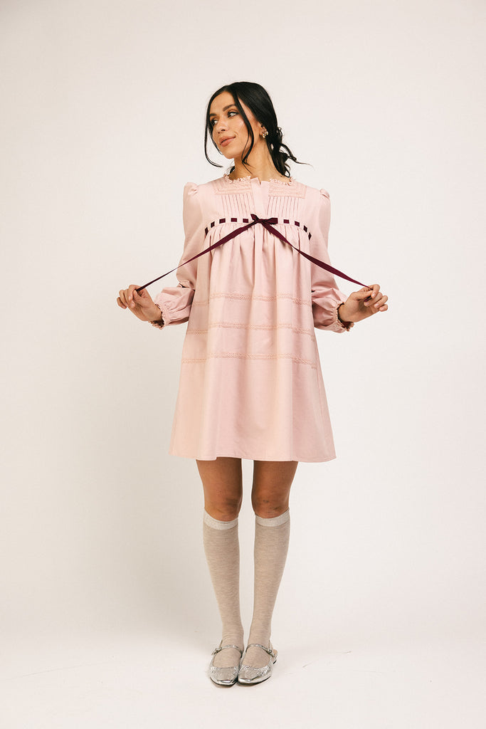 lucy mini dress // pink *zoco exclusive*