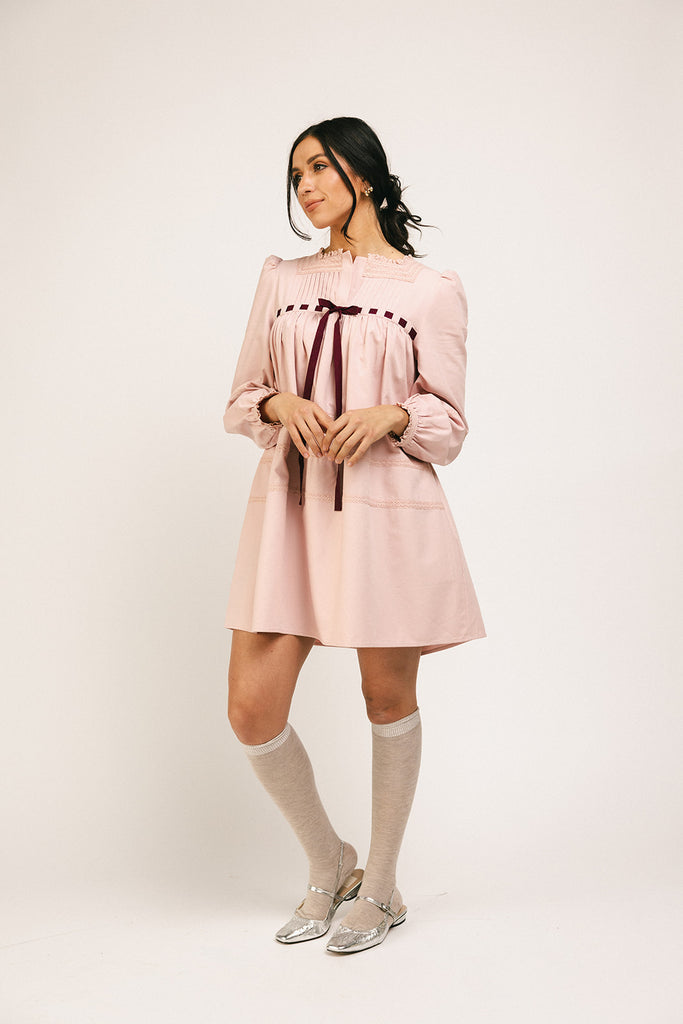 lucy mini dress // pink *zoco exclusive*