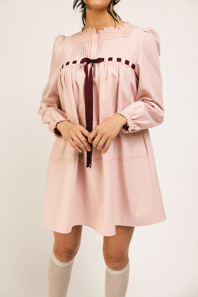 lucy mini dress // pink *zoco exclusive*