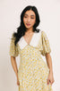 petey floral dress // daffodil