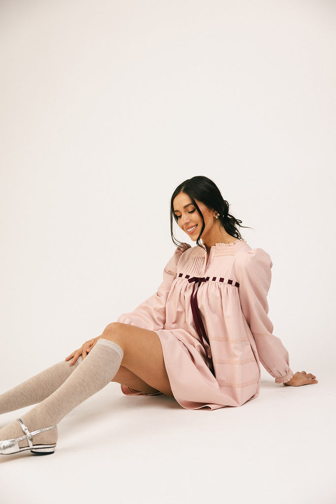 lucy mini dress // pink *zoco exclusive*