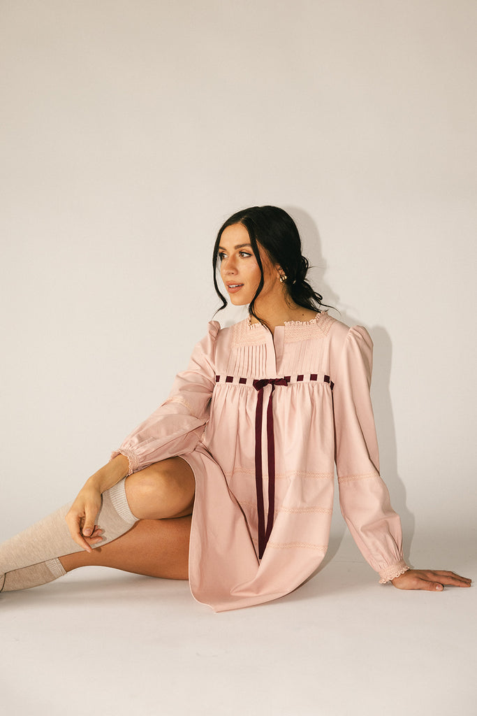 lucy mini dress // pink *zoco exclusive*