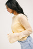 colette cami sweater // butter yellow *zoco exclusive*