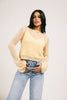 colette cami sweater // butter yellow *zoco exclusive*