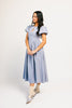 marloe midi dress // dusty blue *zoco exclusive*