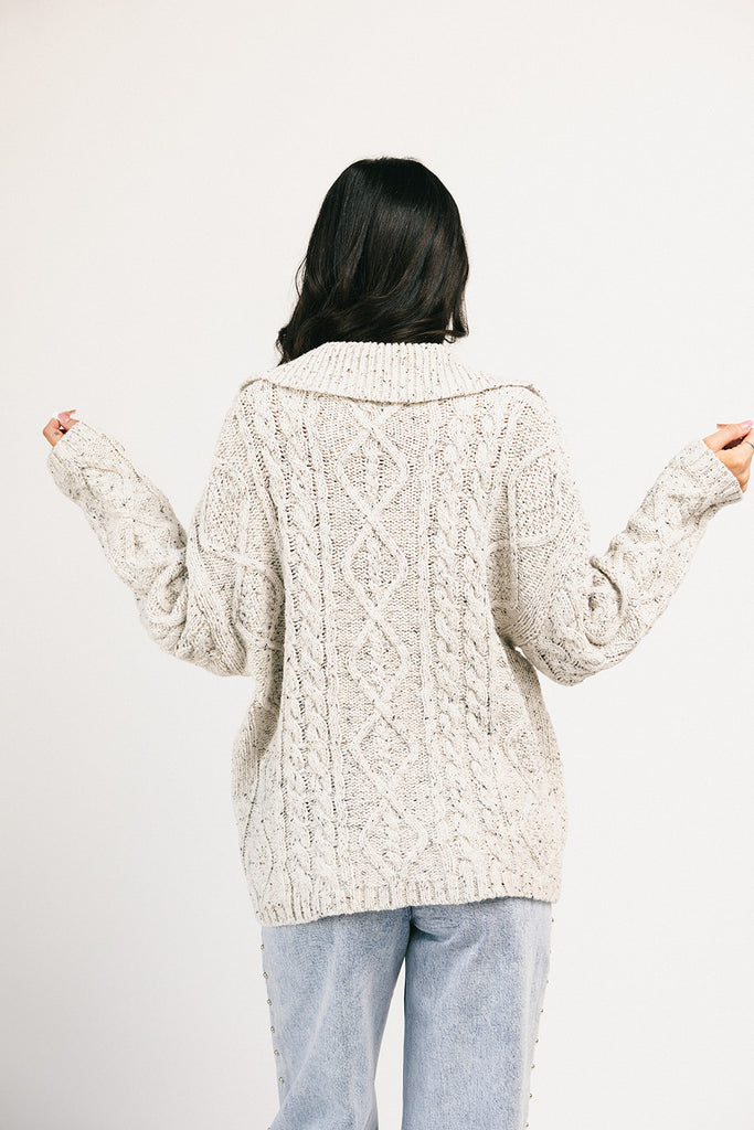 wallace button cardigan