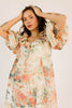 good luck puff sleeve dress // bloom *zoco exclusive*