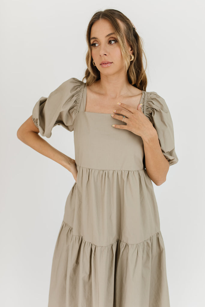 gigi puff sleeve dress – shop zoco